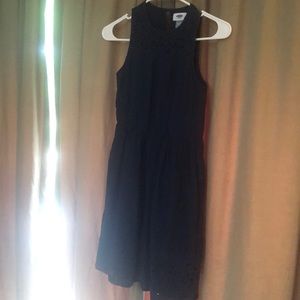 Navy blue dress